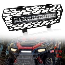 Front Grill with LED Light for Polaris General 1000/4 1000/ XP 1000/ XP4 1000