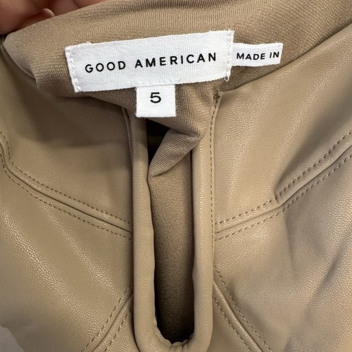 Good American neu Damengröße 5 Pecan Scuba U-Ausschnitt Korsett Tanga Body - Bild 6 von 12