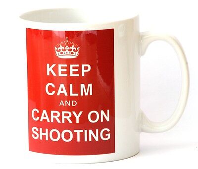 Keep Calm and Carry on Shooting Bottle Opener FREE ENGRAVING Clay or Game gift
