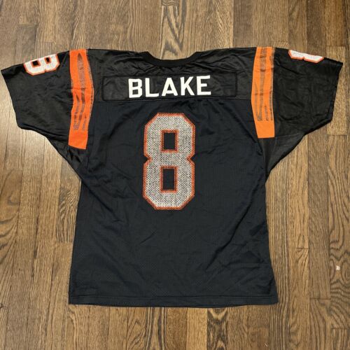 Jeff Blake Cincinnati Bengals Trikot Herren XL Wilson Schwarz Vintage