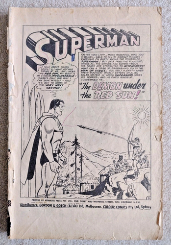 Superman Supacomic #84 Giant Batman Album #12  Aus reprints  PR - PLEASE READ! - Picture 4 of 21