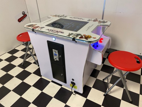 NEW ARCADE COCKTAIL MACHINE 516 GAMES WHITE EDITION - Picture 9 of 9