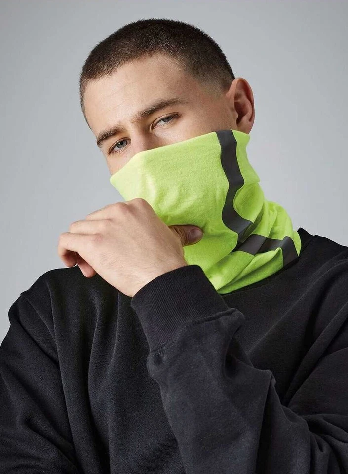 Neck Warmer Tubular Fluo High Visibility' Hose Man Light Work Man Woman - Image 2 of 3