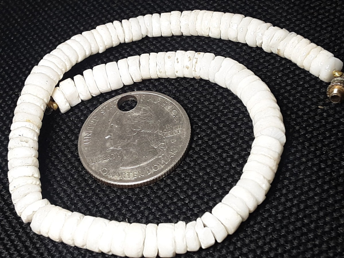 Image Puka image beautiful image beautiful - Beautiful Vintage 70s Hawaiian Surfer Puka Sea Shell Bead Anklet ...