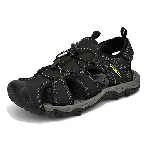 Male Breathable Sandals Non-slip Soft Casual Sneakers Comfortable Hiking Shoes - Picture 1 of 25