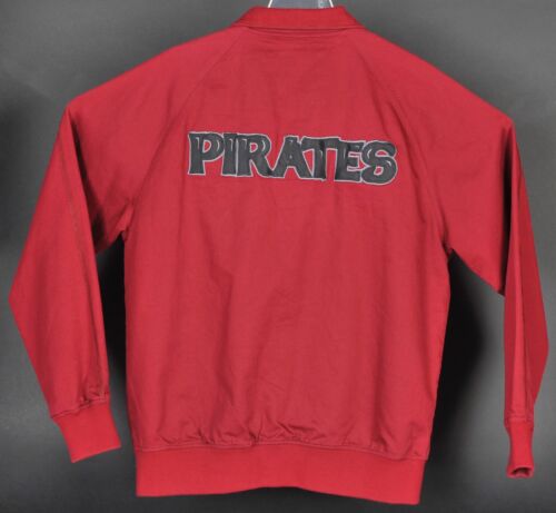 Stall & Dean Portland Pirates Jacket Lightly Lined Mens 2XL Spell Out Hockey Zip - Picture 2 of 5