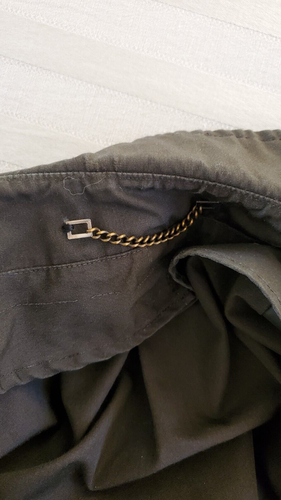 BROOKS BROTHERS Olive Green Men's Trench Rain Coat Size 38 Long VTG 1960s 1970s - Picture 3 of 9