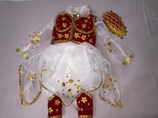 ALBANIAN TRADITIONAL FOLK POPULAR COSTUME GIRLS 2 YEARS OLD ALBANIA NEW