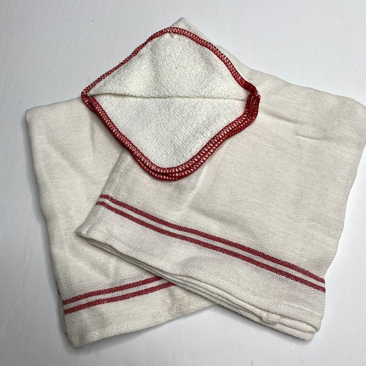 HILDEGUN Dish-cloth, red, 10x10 - IKEA