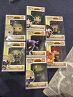 Funko Pop My Hero Academia Lot Of 7 With Pop Protectors Deku Toga Bakugo New