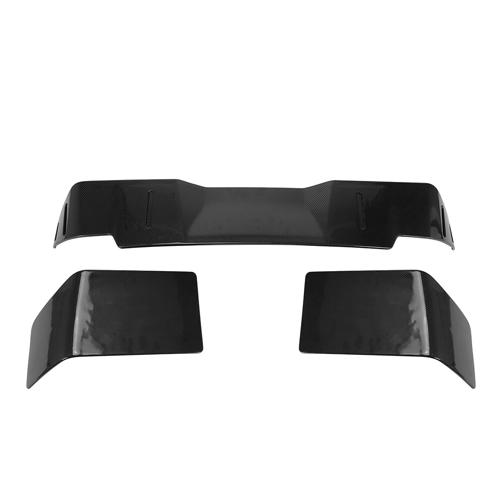 Carbon Fiber Look Rear Trunk Lip Roof Spoiler Wing For Land Rover Defender 110