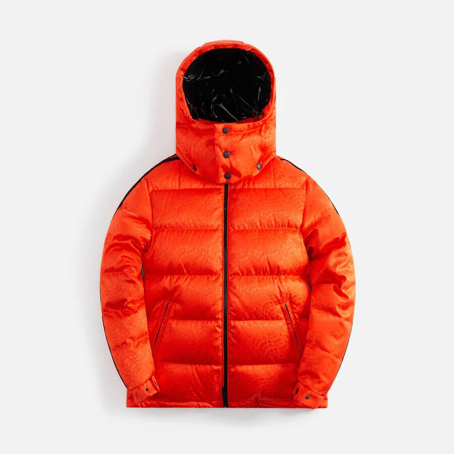 Moncler X Adidas Alpbach Down Jacket Men's 3/ L Orange Full Moncler X Adidas Alpbach Down Jacket Men's 3/ L Orange Full