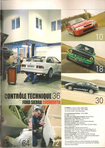 GTI TECH 4 R21 2L TURBO AUDI 50 GR2 PEUGEOT 205 GTI SIERRA RS COSWORTH 106 16S - Bild 3 von 3