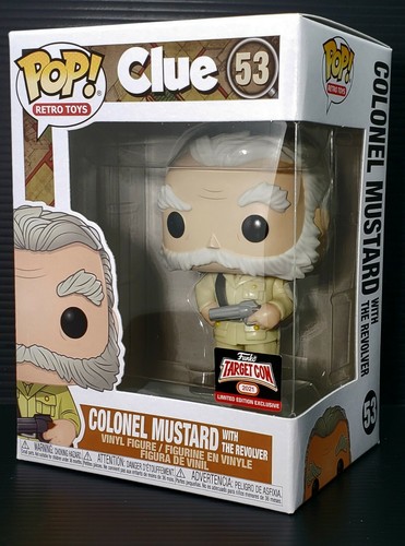 Funko Pop + Protector! Retro Toys #53 Clue - Colonel Mustard (Target) *Mint* - Picture 2 of 12