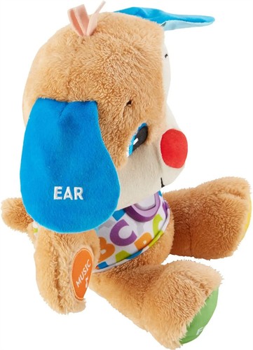 NWT Fisher Price Laugh & Learn Smart Stages Puppy Plush Toy Lights+Music 100wds - Picture 2 of 9