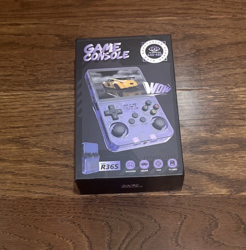R36S Retro Handheld Video Game Console 64 GB Linux System 3.5 Inch IPS Screen