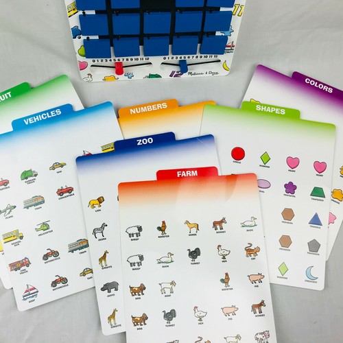 Melissa And Doug Wooden Memory Flip Game New Christmas Gift Boys Girls ages 5+ - Picture 8 of 9