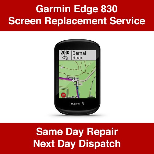 Garmin Edge 830 Bildschirm Austausch REPARATUR SERVICE - gebrochen gesprungenes LCD - Bild 2 von 3