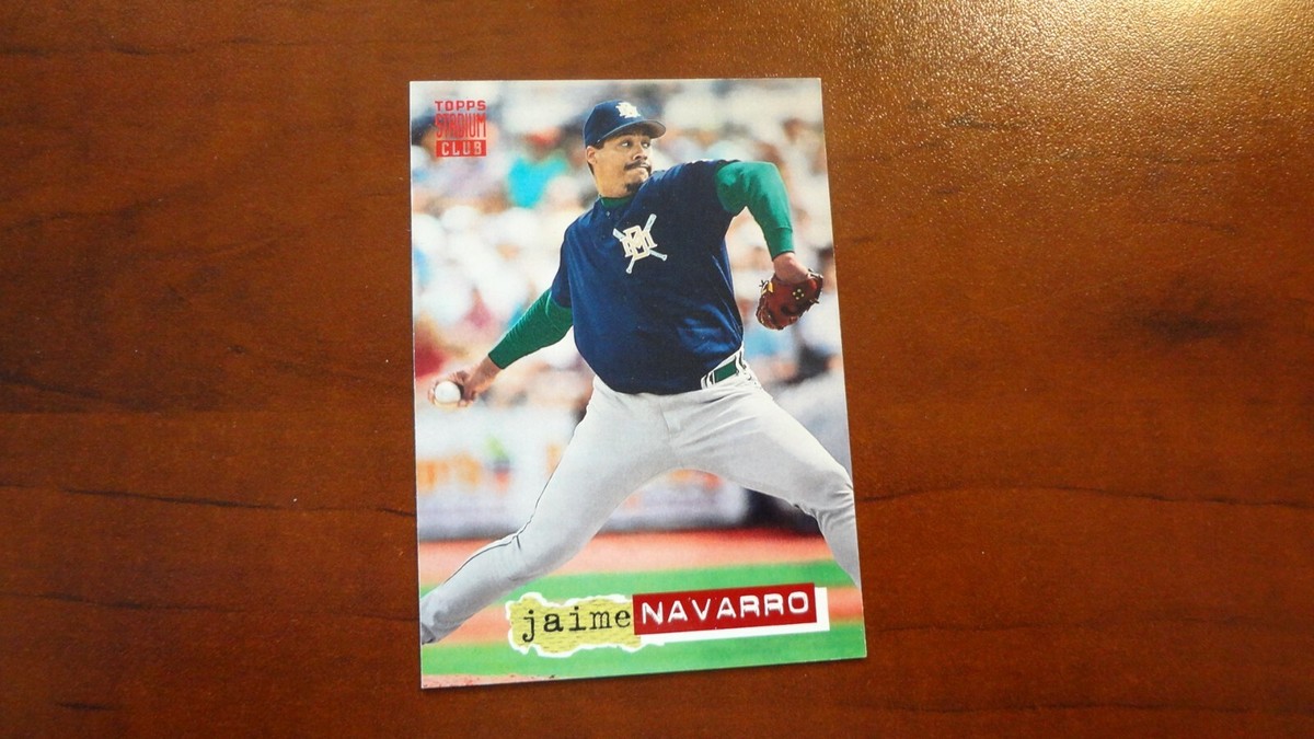 1994 TOPPS STADIU CLUB # 592 JAIME NAVARRO BASEBALL CARD | eBay