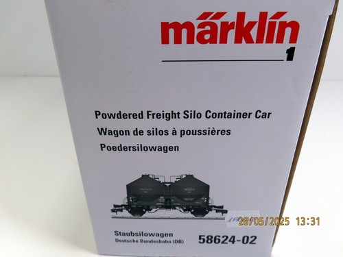 (1FRU42) MÄRKLIN 58614-02 Spur 1 Staubsilowagen Kds 54 der DB, patiniert W.Gu... - Picture 14 of 14