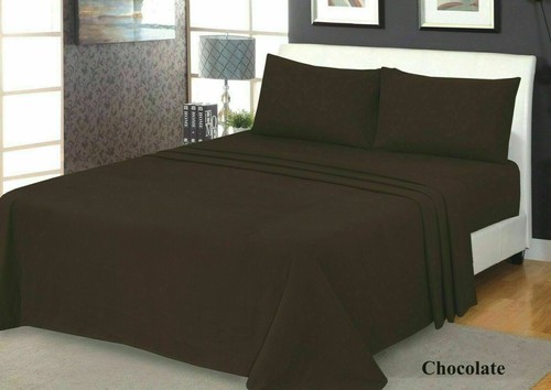 Extra Deep Flannelette Fitted Sheets, Warm Soft 100% Brushed Cotton Bed Sheets - Picture 46 of 51