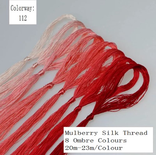 100% Mulberry Silk Hand Embroidery Threads AU$19.99/Colourway - Picture 3 of 32