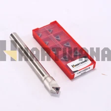 Indexable 45° Chamfer Mill Tool Holder 12mm With Carbide Inserts TCMT110204