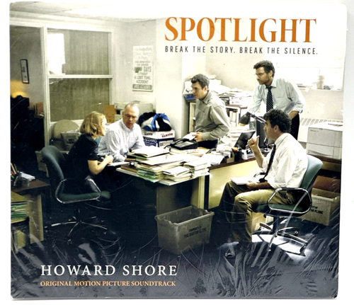 Spotlight Soundtrack CD New Sealed 2015 OST Howard Shore Best Picture Winner