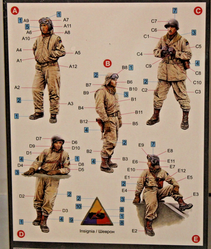 MiniArt U S Tank Crew NW Europe Scale 1/35 Scale Figure 35070 - Bild 2 von 2