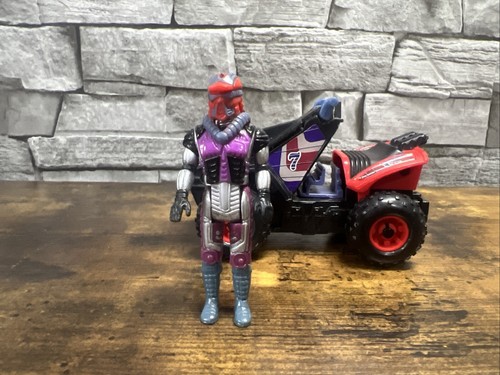Kenner M.A.S.K. de colección Máscara Iguana Vehículo 100% Completo En muy buena condición Lester Sludge 1987 - Imagen 15 de 19