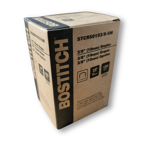 Grapas STCR5019 3/8-5M BOSTITCH, 5 cajas, 5.000 por caja, (25.000 grapas) - Imagen 3 de 3