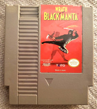 Vintage ~ NINTENDO ~ NES ~ *** WRATH OF THE BLACK MANTA *** ~ VIDEO GAME