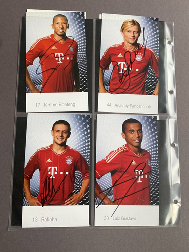 BAYERN MÜNCHEN 2011/12 signed original30 Autogrammkarten 9x15,5 + 1 Zugabe (181) - Picture 7 of 9