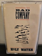 BAD COMPANY Holy Water 1990 CASSETTE TAPE BRIAN HOWE HARD ROCK CLASSIC RARE