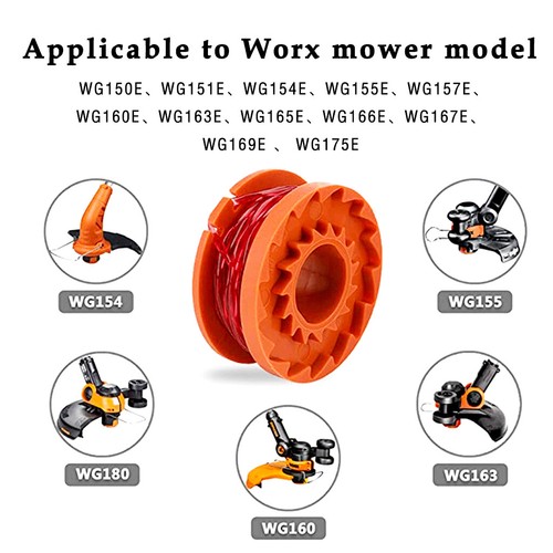 3X Strimmer Trimmer Spool & Line for Mac Allister MGTP 18Li MCT1825 MCT2X1825 - Picture 3 of 9