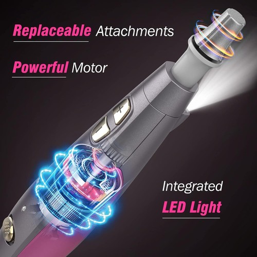 Toe Nail Grinder For Thick Toenails Set Manicure And Pedicure Professional Self - Picture 5 of 11
