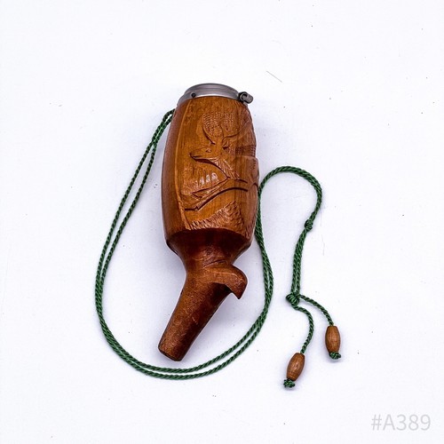 Vintage Tête de Pipe en Bois Hirsch-Motiv & Pliant Couvercle, Sculpté 15cm - Picture 10 of 10