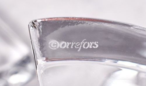 Nice Offerors Sweden 4-Piece Crystal Votive Candle Holders, Triangle Pie Shaped - Picture 6 of 6