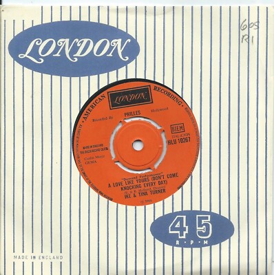 Ike & Tina Turner:A love like yours.../I'll never need more than this:UK London