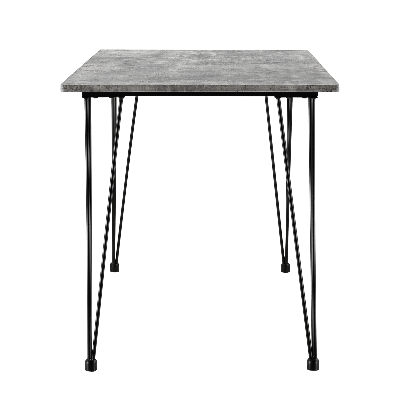 [en.casa] Esstisch Hairpin [120x70cm] Küchentisch Esszimmertisch Tisch Beton