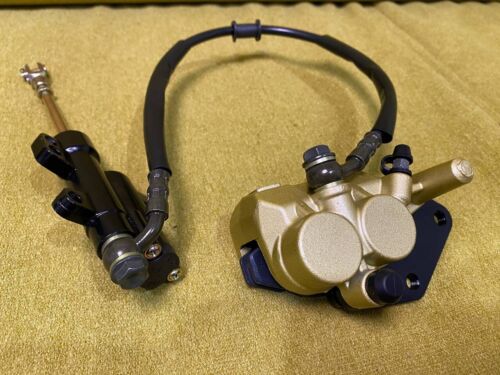 Hydraulic Rear Disc Brake Caliper System 125cc 250cc PRO Quad Pit Dirt Bike AU - Picture 3 of 9
