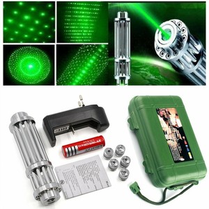 1MW 532nm Red Laser Pointer Pen Militar Burning Beam Light 20 Miles UK