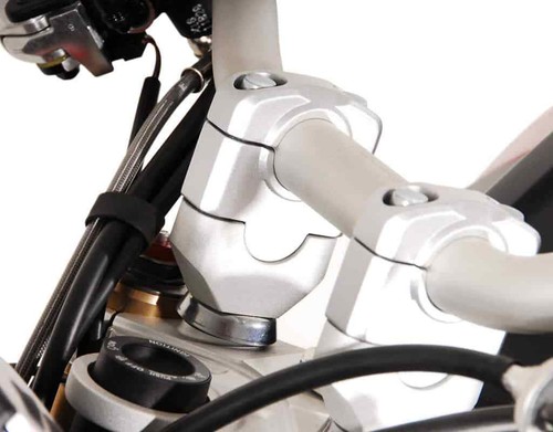 SW-MOTECH 20mm Bar Risers for 28mm Handlebars-Black - Picture 1 of 5