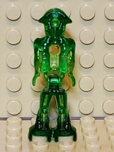 Lego Minifigure Mars Mission Alien With Marbled Glow In Dark Torso Mm001 - Picture 3 of 4