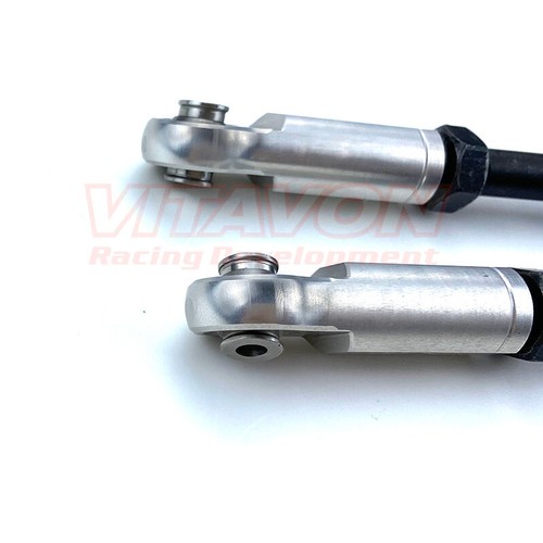 Vitavon Kraton 8S Outcast 8S CNC aluminum7075 Toe Link for Arrma 1/5 Silver - Picture 3 of 5
