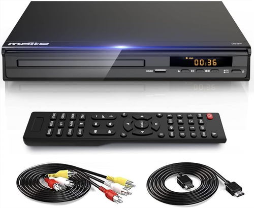DVD Player, HDMI AV Output, All Region Free CD DVD Players for TV, DVD Players w - Picture 8 of 12