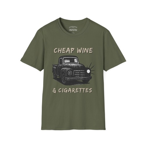 One Headlight Wallflowers Shirt Cheap Wine & Cigarettes - Picture 26 of 81