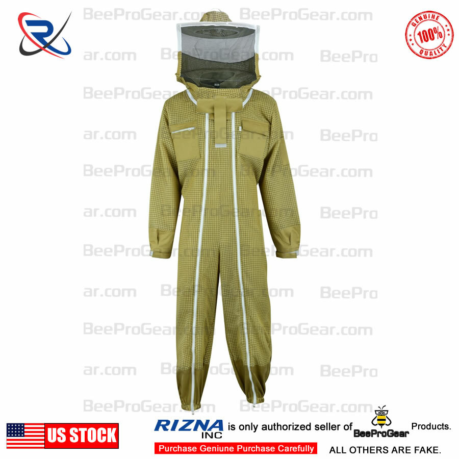 Ultra Ventilated 3 Layers Pilot Beekeeping Suit Extra Ordinary Features Size M Popularny w kraju