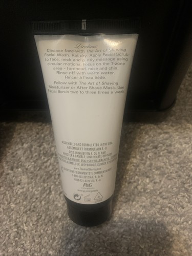 THE ART of SHAVING Skin Facial Scrub Peppermint Essential Oil 3 Oz NIB - Picture 6 of 6