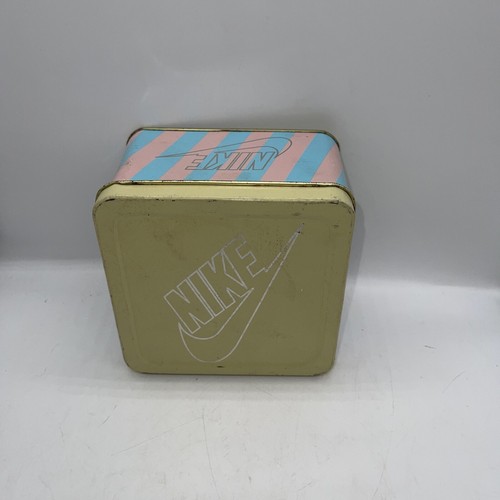 RARE VTG Nike 1984 Sweet Dreams High Top Baby Girl Shoes Metal Tin/Box ONLY TIN - Picture 14 of 14